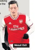  ??  ?? Mesut Ozil