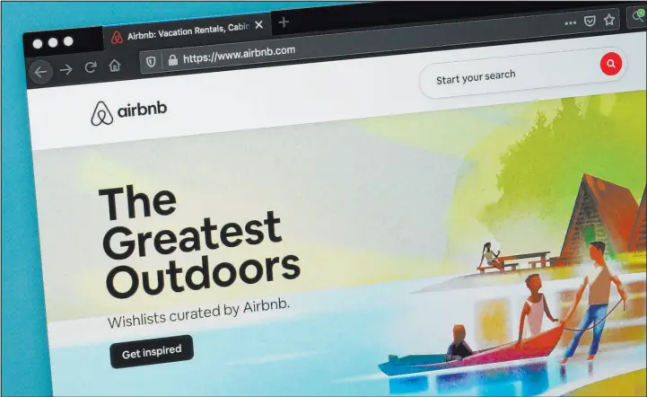  ?? Patrick Semansky The Associated Press file ?? Airbnb said Wednesday that it is rolling out a simpler process of enrolling, with online help from a “superhost,” as well as looking at other ways in increase listings.