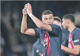  ?? ?? Todo luce indicar que Kylian Mbappé retornará a la Liga Españolal