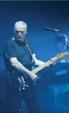  ?? TORONTO STAR FILE PHOTO ?? David Gilmour, seen here on his last stop in Toronto in 2006, gave an Air Canada Centre crowd iconic gems and new material on Thursday night.