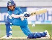  ??  ?? Jemimah Rodrigues played an unbeaten innings of 40 (51 balls) to take India home with 20 balls to spare and for the loss of just three wickets