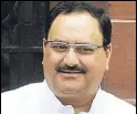  ??  ?? JP Nadda