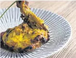  ??  ?? Kasturi murgh tikka.