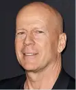  ??  ?? Hairless hero: Bruce Willis