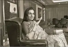  ?? MINT ?? ■ A file picture of Chanda Kochhar. It is highly unlikely that indiscreti­ons of this magnitude could have been carried out in isolation with such impunity