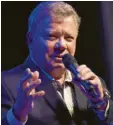  ?? Foto: dpa ?? William Shatner, selbst Sänger, setzt sich bei Twitter für ein Lied ein.