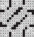  ?? ©2020 Tribune Content Agency, LLC All Rights Reserved. 5/27/20 ?? Tuesday’s Puzzle Solved