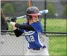  ?? TRENTONIAN FILE PHOTO ?? Alex Blue had a home run for Northern Burlington in the win over Robbinsvil­le.