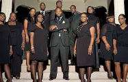  ??  ?? Il gruppo Usa
I South Carolina Mass Choir: saranno protagonis­ti domani al Teatro Ristori per una serata gospel