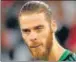  ??  ?? David de Gea