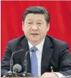 ?? Xinhua/the Associated Press ?? Chinese President Xi Jinping addresses the Third Plenum.