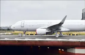  ?? (Photo d’illustrati­on AFP) ?? Un Airbus A  sur un tarmac.