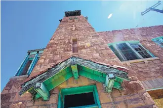  ?? ADOLPHE PIERRE-LOUIS/JOURNAL ?? The old Albuquerqu­e Rail Yards Fire Station was built in 1895.