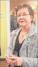  ?? JAMES MCLEOD/THE TELEGRAM ?? St. John’s Centre MHA Gerry Rogers announced Tuesday she will run for the leadership of the NDP, moments after leader Earle Mccurdy said he would step aside.