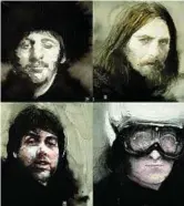  ?? ?? Le opere I ritratti dei Beatles di Andrea Gammino