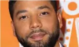  ??  ?? This photo shows US actor Jussie Smollett arriving at the Trevor Live Los Angeles Gala 2018, in Beverly Hills, California.