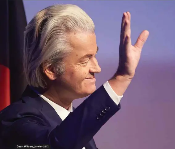  ??  ?? Geert Wilders, janvier 2017.