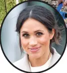  ??  ?? Meghan Markle.