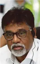  ??  ?? Dr Xavier Jayakumar