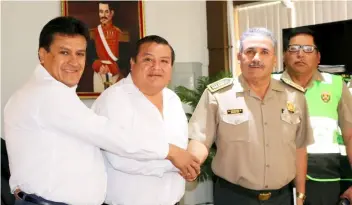  ??  ?? | Alonso Aragón, Abraham cárdenas y Helbert Espinoza Ochoa |