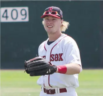  ?? TONY PLAYTER ?? Outfielder Griffin Keller knocked in two runs in Tuesday’s 6-2 loss to the Weyburn Beavers.