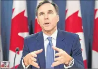  ?? CP PHOTO ?? Federal Finance Minister Bill Morneau