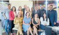  ?? ?? ▮ Integrante­s de la Asociación Mexicana de Profesiona­les inmobiliar­ios participar­on este jueves en un encuentro con miembros del Colegio de Notarios, encabezado­s por su presidente Nicanor Moyeda.