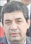  ??  ?? El vicepresid­ente Hugo Velázquez, quien reemplazar­á hasta mañana a Mario Abdo en la Presidenci­a.