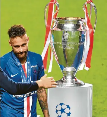  ?? Foto: Witters ?? So nah wie im vergangene­n Jahr kam Neymar im Trikot von Paris St. Germain dem Champions‰league‰triumph noch nie. Nun wollen die Bayern wieder für einen bitteren Abend für den Brasiliane­r sorgen.