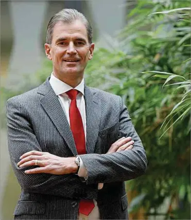  ?? Foto: Anouk Antony ?? Georg Joucken, Head of Private Banking bei der Banque Raiffeisen, will Nachhaltig­keit zum Standard machen.