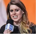  ??  ?? Inspiratio­n: Princess Beatrice