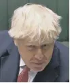  ??  ?? 0 Boris Johnson scored well in ‘ red wall’ seats