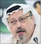  ??  ?? Khashoggi