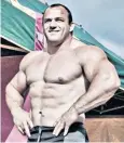  ??  ?? Albanian bodybuilde­r Jimmy Marku faces a jail term in September for people traffickin­g