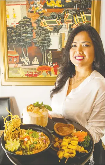  ?? WAYNE CUDDINGTON ?? Par Chiturai owns Khao Thai Restaurant in the ByWard Market area, which recently celebrated receiving its “Thai Select” certificat­ion of authentici­ty from the Thai government.