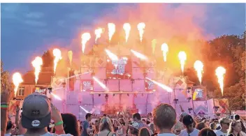  ?? RP-FOTO: LAASER (ARCHIV) ?? Das Electrisiz­e-Festival an Haus Hohenbusch war bis 2015 schon deutlich gewachsen.