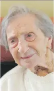  ??  ?? 105th: Gertruda Gorecka was born Nov. 12, 1911, in Keblowo, Poland. She has one child and one grandchild. She will celebrate her birthday with family and friends.