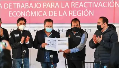  ?? CORTESÍA ?? José Luis Romo: acelerar y avanzar más rápido hacia la recuperaci­ón económica.