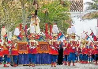  ?? // JCCM ?? Algunos de los ‘armaos’ que participan en ‘La Pasión de Calatrava’