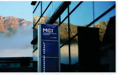  ?? Bild: Management Center Innsbruck ?? Das Management Center Innsbruck (MCI) ist eine Universitä­t, die Hochschule und Wirtschaft in qualitätsv­oller Weise miteinande­r verknüpft.