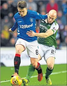  ??  ?? Hibs travel to Ibrox to face Rangers this afternoon