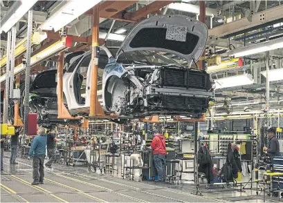  ?? BRITTANY GREESON/THE NEW YORK TIMES FILE PHOTO ?? Auto industry officials have grown increasing­ly alarmed at the prospect of adding yet another U.S. tariff to the ones already levied.