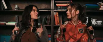  ?? STUDIOCANA­L ?? Mother (Lena Headey) and daughter (Karen Gillan) reunite in “Gunpowder Milkshake.”