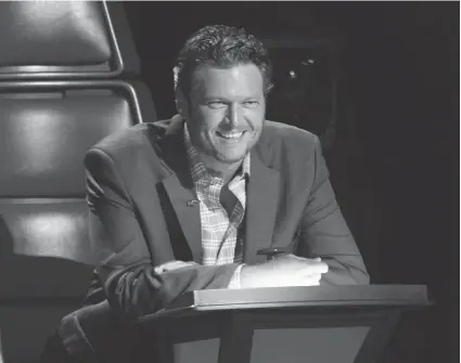  ?? ?? Blake Shelton to leave “The Voice”