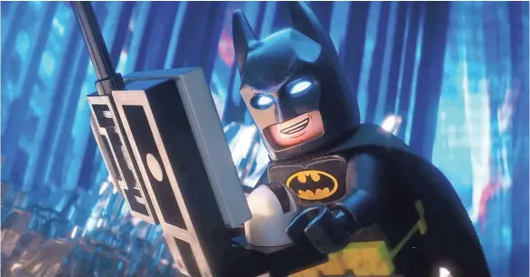  ?? WARNER BROS. PICTURES ?? For The Lego Batman Movie, Will Arnett puts our cowled hero “in a therapist chair” to realize he needs to stop admiring himself long enough to save the day.