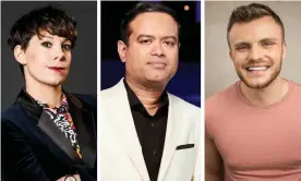  ?? PR, Samuel Black Photograph­y ?? ‘People like your comedy or they don’t’ … Suzi Ruffell, Paul Sinha and Lee Peart. Composite: