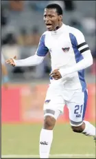  ?? Isithombe: BACKPAGEPI­X ?? UKAPUTENI weChippa United uThamsanqa Sangweni obejima neBidvest Wits ngesonto eledlule