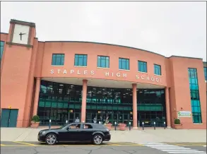  ?? Hearst Connecticu­t Media file photo ?? Effective School Solutions, a program to help students with mental health disorders, has seen improved grades, attendance and behavior at Staples, officials said.