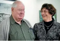  ?? PHOTO: SARAH BROOK/FAIRFAX NZ ?? Jim Barker and his wife Bev pictured in 2010. Jim Barker was closely involved in the sale process up until his death in August.