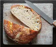  ?? ?? El pan de masa madre es un alimento rico en vitaminas y nutrientes.
